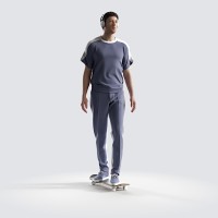 Ben standing on skateboard Minimal